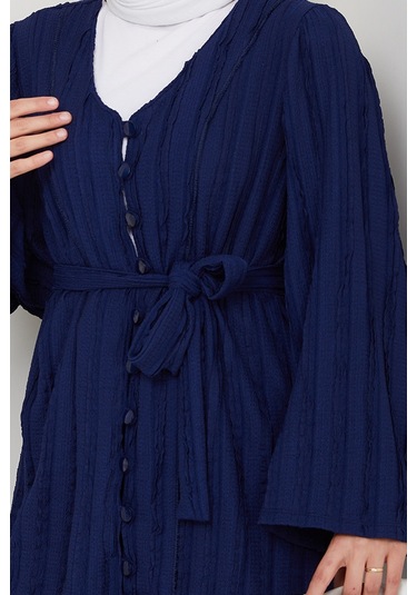 İlgen Fırfırlı İkili Takım 1610 - Lacivert Lacivert