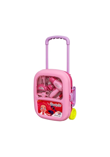 Zeytoys Oyuncak Valizli Güzellik Seti Pembe