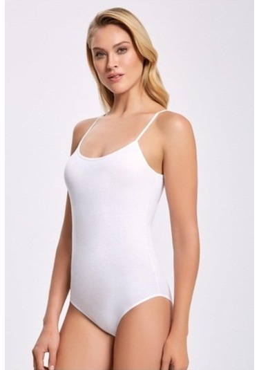 Ilke Kadın Likralı Kançalı Ip Askılı Body 248/249 - 3 Adet