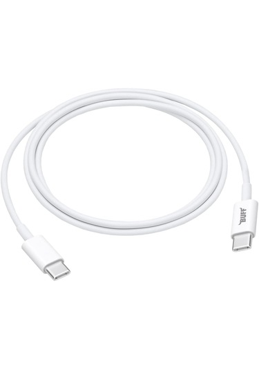 Buff Bl69 Type-c To Type-c 3.a 60w 1.2 M Data Ve Şarj Kablosu Beyaz