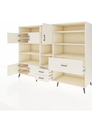 Kronos Dolap 13 Raflı 3 Çekmeceli 5 Kapaklı 220x59x163 Aytaşı-ayt Aytaşı-aytaşı