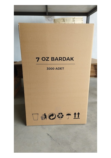 Karton Bardak 7'oz 3. 000 Adet 1