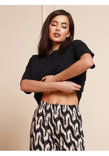 Aran Brand Büyük Beden Ev Tipi Yılbaşı Takımı Pijama 320846785 Siyah