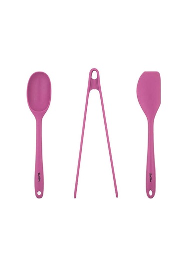 Tantitoni Silikon Vişne 3'lü Büyük Servis Seti