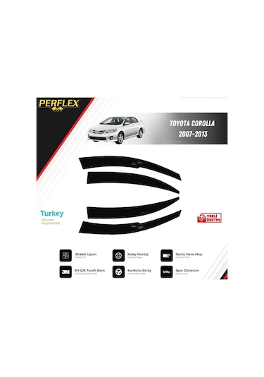 Cam Rüzgarlığı V2 Mugen Toyota Corolla 2007-2013