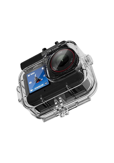 Dji Osmo Action 6 Uyumlu Su Geçirmez Kılıf Housing Siyah