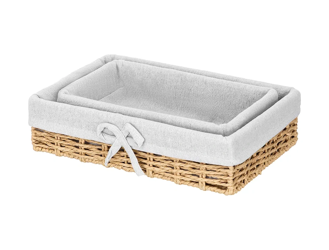 El Casa Depolama Organizatör Seti, 2 Parça 299423290 Gri