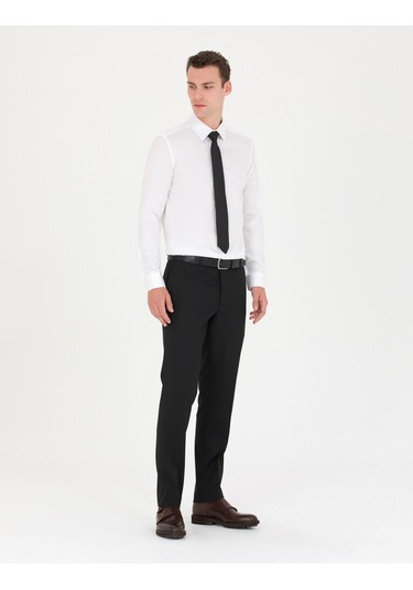 Pierre Cardin Erkek Beyaz Basic Gömlek 50277147-vr013 Beyaz
