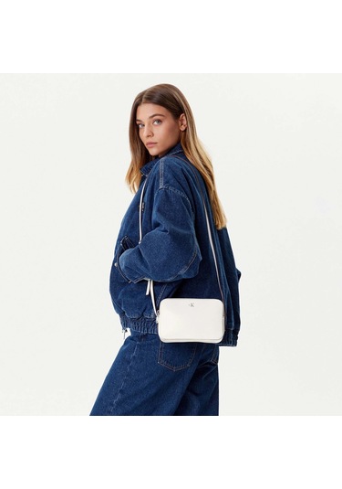 Calvin Klein Kadın Beyaz Omuz Çantası Lv04f3173g-fup Beyaz