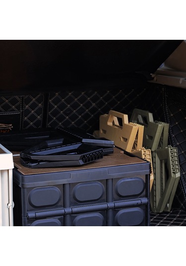 At6775 Plastik Katlanır Sandalye Kısa Model-askeri Yeşil Diğer Çok Renkli