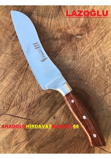 Lazoğlu Şef Bıçağı Dövme Çelik Kasap Bıçagı Çelik Bıçak El Yapımı