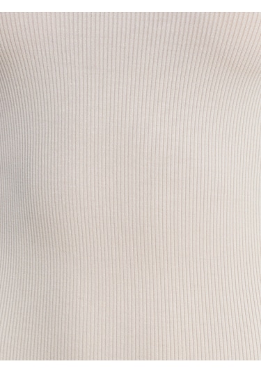 Dilvin 91381 Yırtmaç Detaylı Midi Boy Elbise-taş Taş