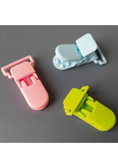 Sones 10 Adet Bebek Emziği Düşmeye Karşı Zincir Klipsleri Karikatür Timsah Klipsleri Emzik Kelepçeleri Renk Rastgele Gönderim