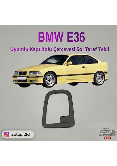 Bmw E36 Uyumlu Kapı Kolu Çerçevesi - Sol Taraf