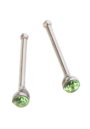 Homyl 36 Parça 316l Paslanmaz Çelik Burun Saplama Yüzük Body Çok Renkli