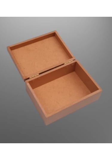 Hobi Dekoratif Öğrenci Kutusu Ahşap MDF El Yapım