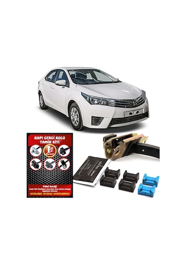 Barrer Toyota Corolla E170-180 Kapı Gergi (Limitör) Tamir Kiti 2012-2019