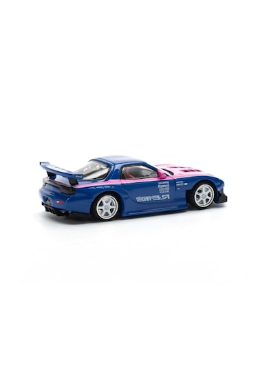 Pop Race Mazda Rx7 Re-amemiya Blue Pınk 240 1/64