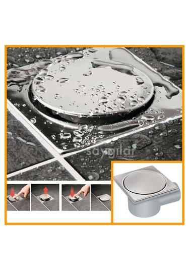 Yer Süzgeci Bas-aç Koku Önleyici 11 11 50mm Yandan Çıkışlı Diğer