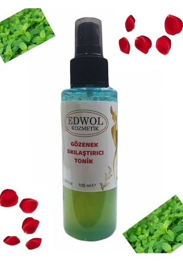 Edwol Gül ve Nane Özlü Gözenek Sıkılaştırıcı Tonik 100 ML
