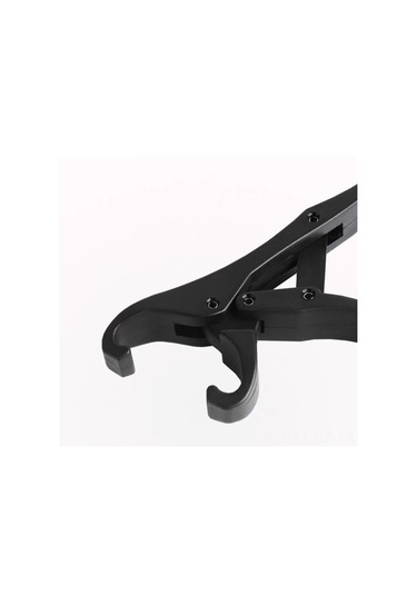 Reedark Nylon Cam Elyaf Kilitli Kontrol Aleti, Çok Fonksiyonlu路亚balık Tutucu, Hafif Ve Dayanıklı, Büyük Balıklar İçin Güvenli Tutuş Siyah