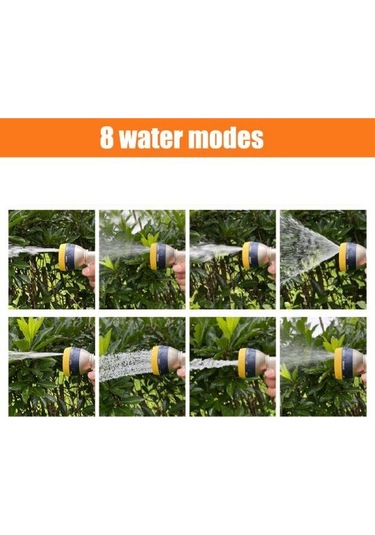 Su Püskürtme Memesi Yüksek Basınçlı Sızdırmaz Ergonomik Saplı Paslanmaz Evrensel Su Hortumu Memesi