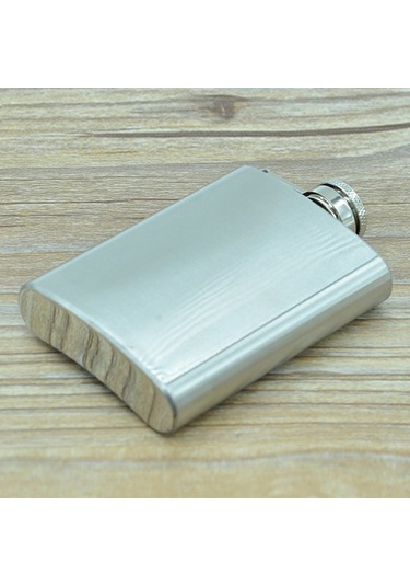 Sones 100ml Cep Şişesi Açık Hava Sporları Düz Likör Matarası Kamp Ultra Hafif Taşınabilir Aşınmaya Dayanıklı Şarap Kavanozu