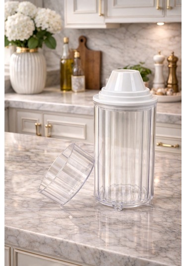 Decorev 3lü Erzak Saklama Kabı Br-6818 1300 Ml Şeffaf