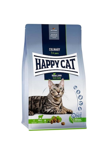 Happy Cat Culinary Weide Kuzu Etli Kedi Yetişkin Maması 4 KG