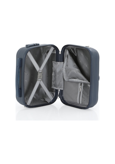 Mçs Polipropilen 3lü Valiz Seti Büyük & Kabin & Makyaj V376 S23sy1000053-set 00008 Lacivert