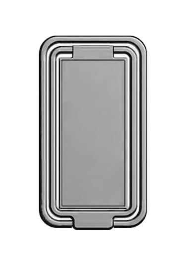 Trendooze Homyl Telefon Zil Tutucu 360 Parmak Yüzük Siyah, Unik Tasarım