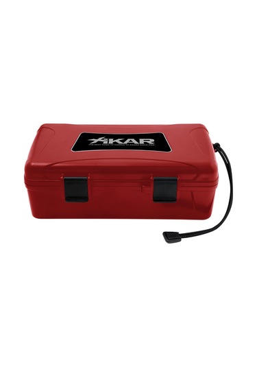 Xikar Travel Humidor 10'lu Kırmızı Seyahat Çantası