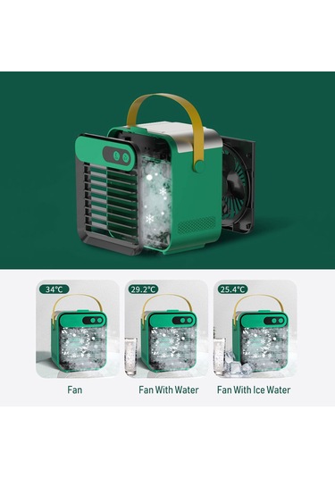 Jialan Telefon Tutucu İle Klima Fanı Ayna Soğutma Hava