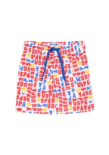 U.s. Polo Assn. Erkek Çocuk Krem Deniz Şortu 50299796-vr071 Krem U.s. Polo Assn. Erkek Çocuk Krem Deniz Şortu 50299796-vr071 Krem