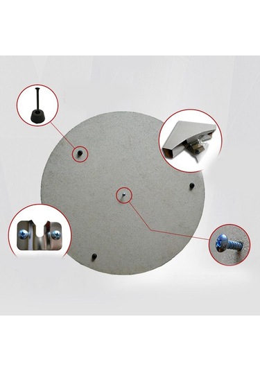 Homyl Dart Tahtası Asılı Montaj Braketi Donanım Kiti Vidaları