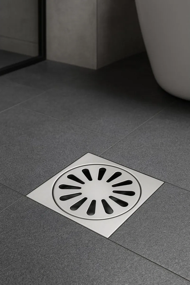 Tım 100x100 Mm Yatay Su Tuzağı Duş Lameli 322260520 Krom