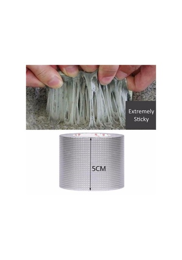 Yapışkan Alüminyum Folyo Butil Lastik Bant Kendinden Yapışkanlı Su Geçirmez Çatı Boru Hortumu