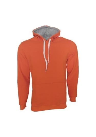 Kapşonlu Ve Cepli Sweat Bordo