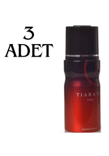 Tiara's Him Erkek Sprey Deodorant 3 X 150 Ml
