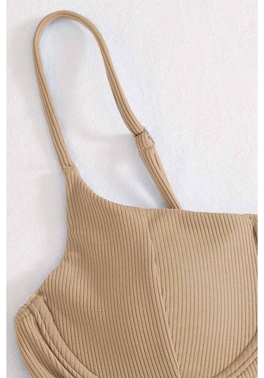 Angelsin V Göğüs Dekolteli Bikini Üstü 001