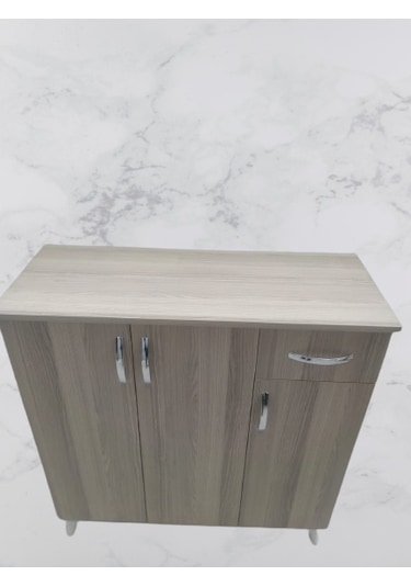 Ayakkabılık Çok Amaç Model Parlak Cordoba Hard Suntalem Demonte Ceviz