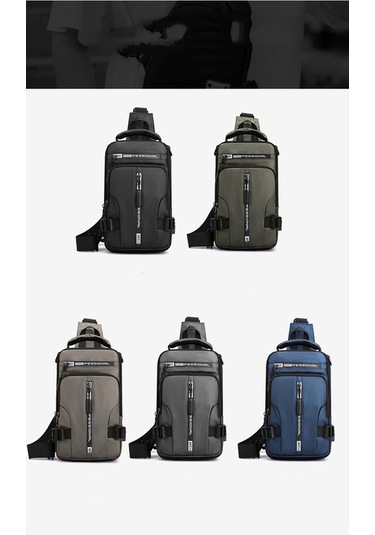 Xianwen Mufunye Çok Amaçlı Şık Ve Pratik Sırt Çantası, Usb Yeşil