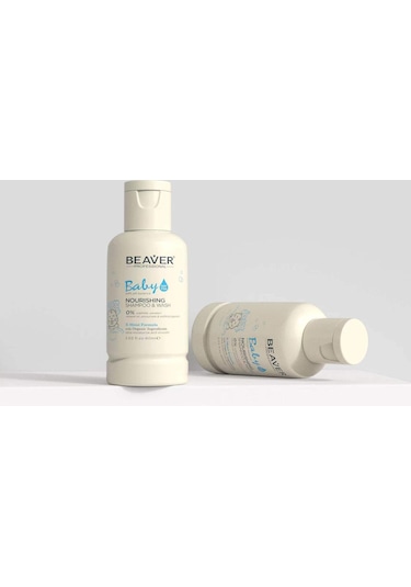 BEAVER BABY NOURISHING SHAMPOO & WASH (Bebek Şampuanı) 300ml