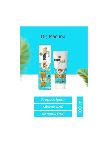 Tubalife Misvak & Propolis Diş Macunu 100 ML
