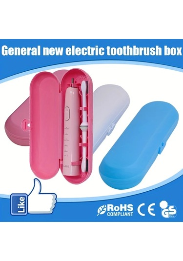 Xuweiwei Blue Evrensel Elektrikli Diş Fırçası Kılıfı - Taşınabilir Yıkanabilir Seyahat Saklama Kutusu Mavi