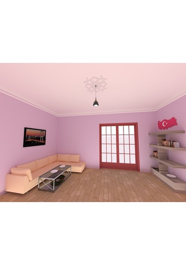 Motifpiyer Tavan Avize Göbeği 20x46 Cm 3 Adet