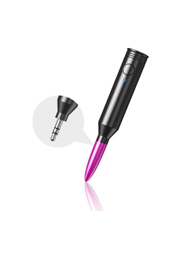 Sones M416 Araç Bluetooth Alıcısı Oynatıcı Ses Alıcısı Adaptörü Aux Dönüştürücü Koyu Mor