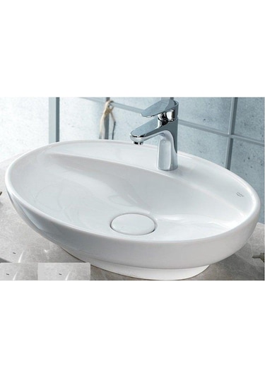 Turkuaz Seramik Cerastyle Lal C Serisi 60 x 45.5 CM Tezgah Üstü Lavabo