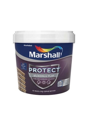 Marshall Protect Silikonlu Flat Dış Cephe Boyası T3 7,5l 7.5 L