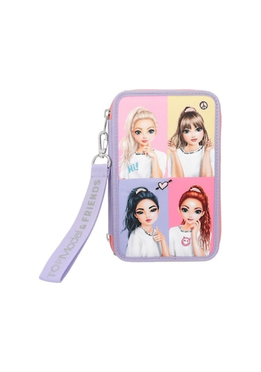 Topmodel Üçlü Kalem Çantası Anlık Görüntüler